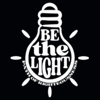 Be The Light Hoodie 2 Design